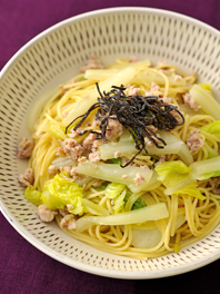 和風 白菜 パスタ