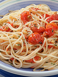 トマトの簡単オーブンパスタ